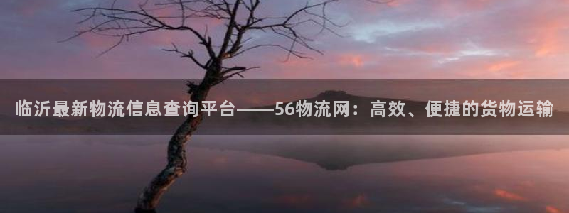 超凡国际pc预测：临沂最新物流信息查