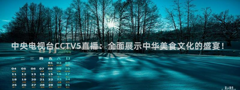 山猫体育赛事：中央电视台CCTV5直播：全面展示中华美食文化的盛宴！